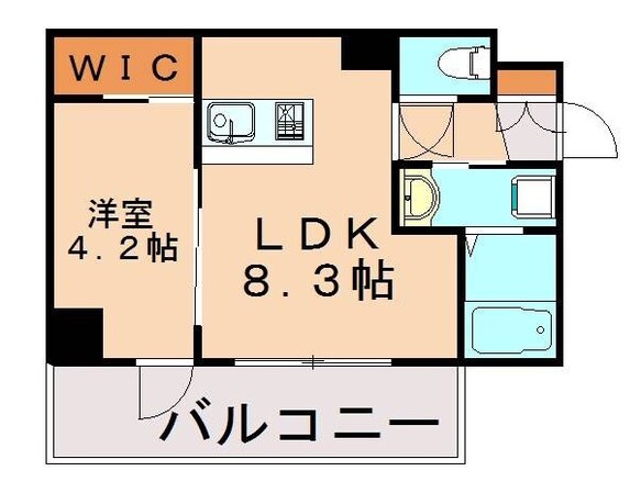 Trail博多の物件間取画像